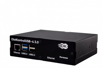 USB over IP концентратор DistKontrolUSB-4 3.0