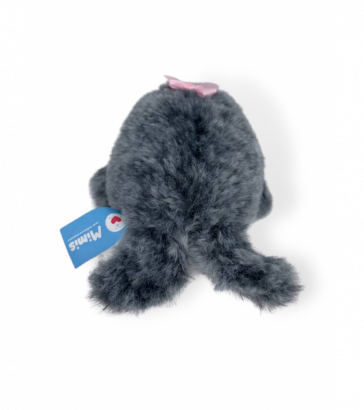 Мягкая игрушка нерпа «Пушистик», мини, серый, Mi193
