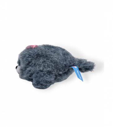 Мягкая игрушка нерпа «Пушистик», мини, серый, Mi193