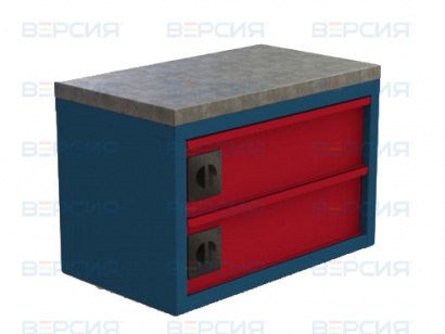 Шкаф инструментальный (столешница металл)