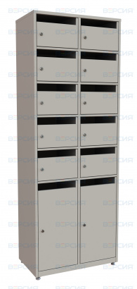 Шкафы абонентские на 18, 12, 70 (ячейки с прорезями)