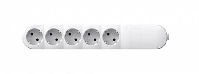 Колодка удлинителя CADUCEUS ALING без выключателя, 5х16А, 250В~ (Артикул: 445)
