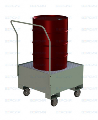 Поддоны для хранения бочек с колесами / без колес