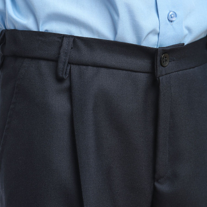 Брюки синие детские школьные