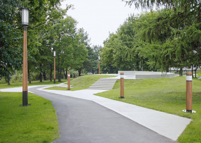 Парковый светильник SVETHOLL Эко пера L