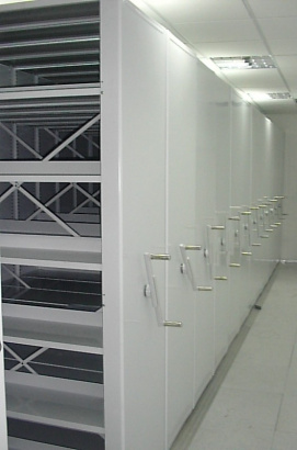 Стеллажи архивные мобильные от завода