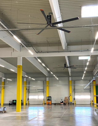 Большой потолочный вентилятор MonsterFan