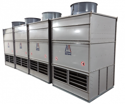 Вентиляторная Мокрая Градирня Открытого Типа Родник