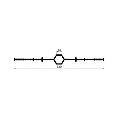 Гидрошпонка для изоляции внутренних деформационных швов DI320/20
