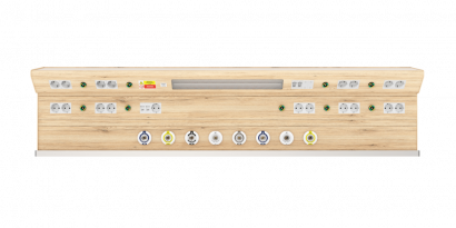 Настенная консоль медицинская CADUCEUS CN4