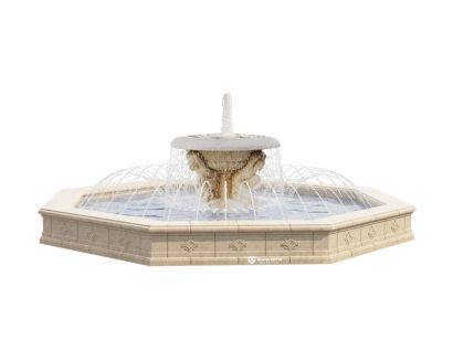 Фонтан FC "Атланты" октагон 5504