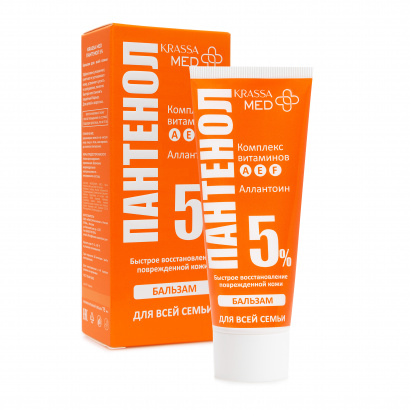 KRASSA MED ПАНТЕНОЛ 5% Бальзам для всей семьи