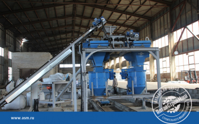 Линия конвейерного типа для производства газобетона производительностью 40 м3/сутки