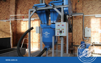 Линия конвейерного типа для производства газобетона производительностью 60 м3/сутки