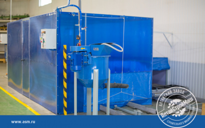 Мини-линия конвейерного типа для производства газобетона производительностью 26 м3/сутки