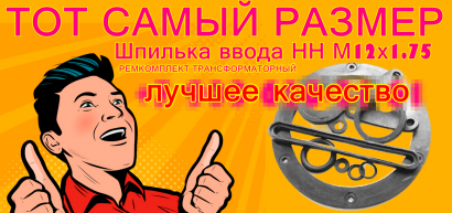 Ремкомплект для трансформатора ТМ, ТМГ, ТМЗ, ТМФ 25...2500кВа