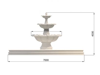 Фонтан FC "Рига" 7000