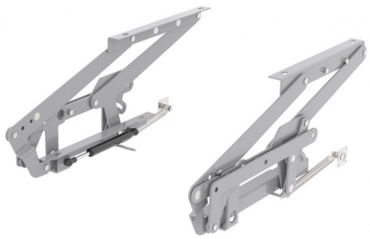 Диванный механизм Пума Н190 мм с выдвижением, под газлифт, шагрень RAL 9005