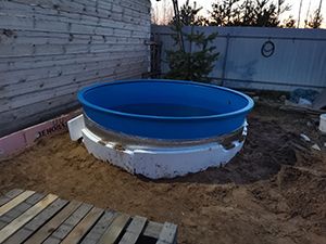 Купель для бани