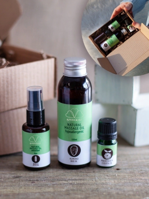 Набор масел для эстетического и антицеллюлитного массажа