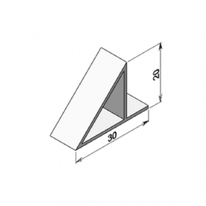 Фаскообразователь-флажок для ЖБИ VL20 (100 метров)