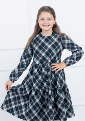 Платье для девочки Школа. 128-158 р. ОПТ.
