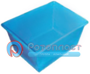 70 литров открытая пластиковая емкость