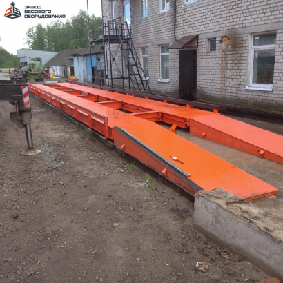 Автомобильные весы стационарные ВТА 60 тонн