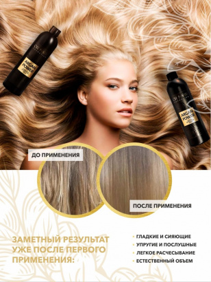 Шампунь для всех типов волос OR NOIR серия ARGAN POWER 300 мл