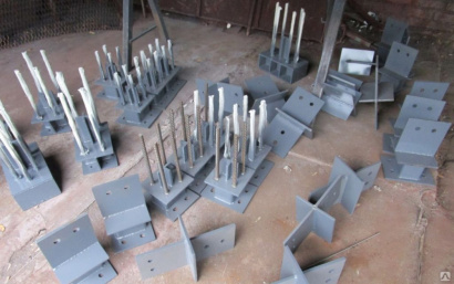 Закладные детали фундамента