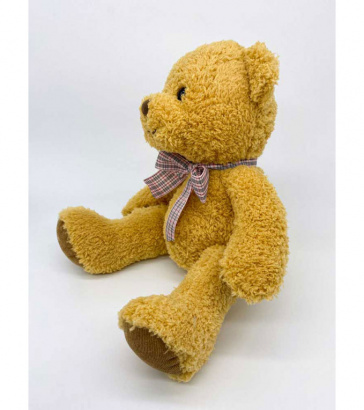 Мягкая игрушка медведь с бантом, 26 см, Mi075