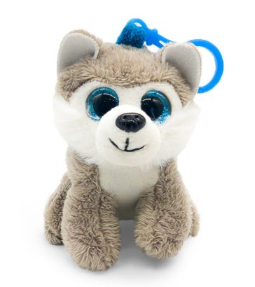 Брелок собака Хаски, 10 см, Mi035