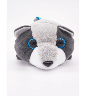 Брелок Енотик из антистресс материалов на подвесе, 14 см, Mi023