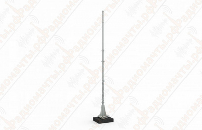 Стальная мачта без оттяжек 16 метров