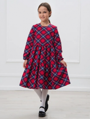 Платье для девочки Школа. 128-158 р. ОПТ.