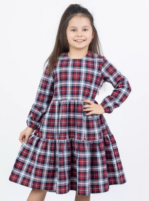 Платье для девочки Школа. 128-158 р. ОПТ.