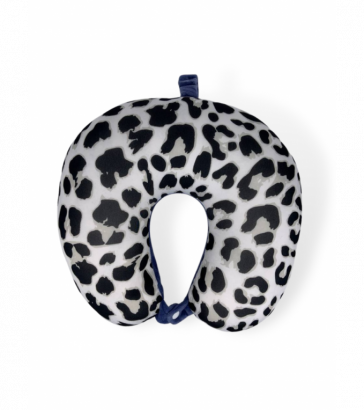 Подушка для перелетов Double, тянущаяся ткань+велюр, Mi190