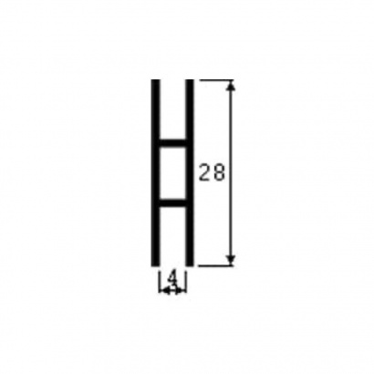 Н-образный стыковочный профиль Р470