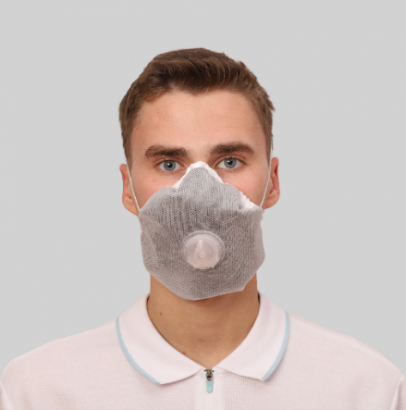 МИРА 1012АВ – Фильтрующая полумаска второго класса (FFP2) с дополнительной защитой от органических и неорганических газов