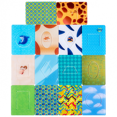 РАЗВИВАЮЩАЯ ИГРА ДОСОЧКИ СЕГЕНА, серия: ЛАПЫ, УШИ И ХВОСТЫ