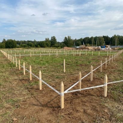 Колышки из дерева для геодезии и подвязки растений