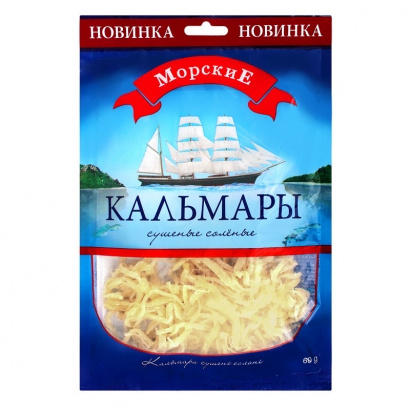 Упаковка для морских снеков