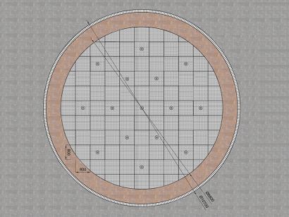 Пешеходный фонтан FC 7200 (с насосами сухой установки)
