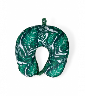 Подушка для перелетов Double, тянущаяся ткань+велюр, Mi190