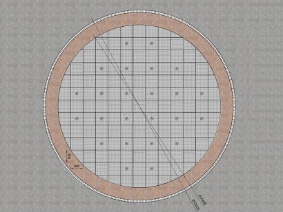 Пешеходный фонтан FC 10400 (с погружными насосами)