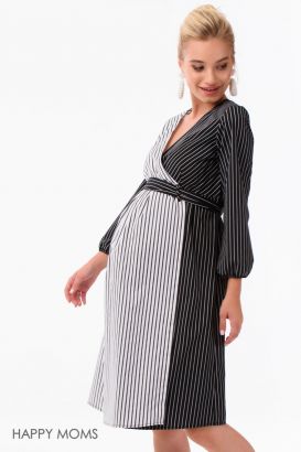 Платье двухцветное