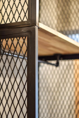 Металлическая мебель лофт из сетки ЦПВС