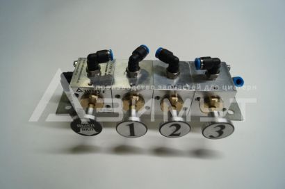 Пневматический блок управления донными клапанами ПБУ-01