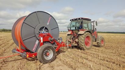 Транспортировщик шлангов прицепной