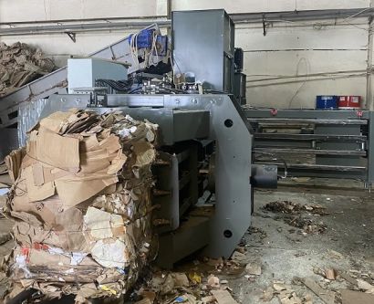 Канальный пресс Кубер-50ГА с автоматической обвязкой кип